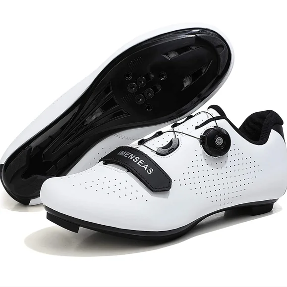 IMENSEAS Men Cycling Shoes Road Mountain Bike Riding Shoes